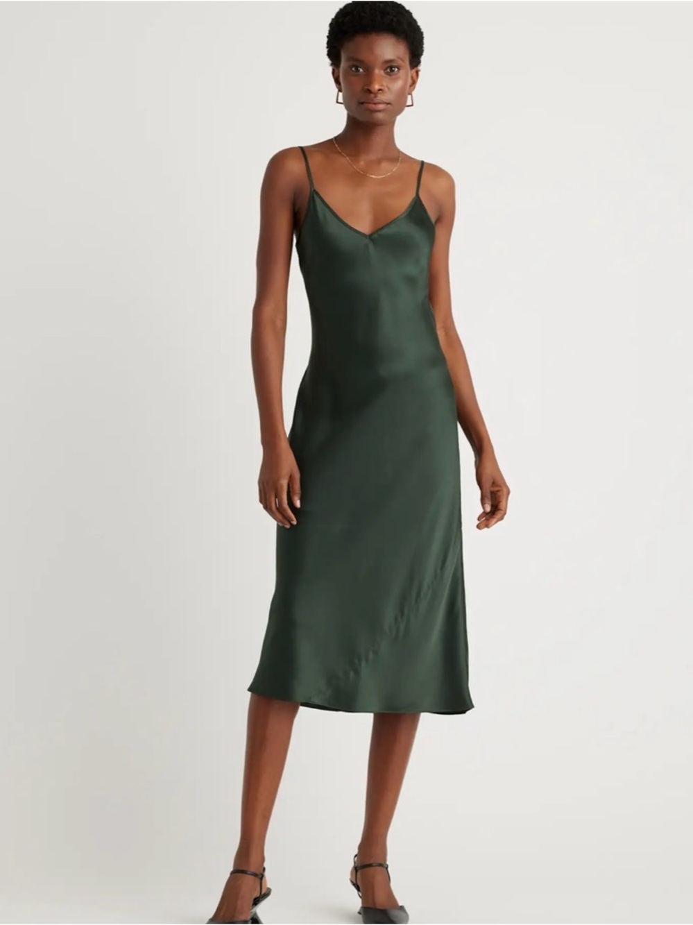 100% Silk slip dress